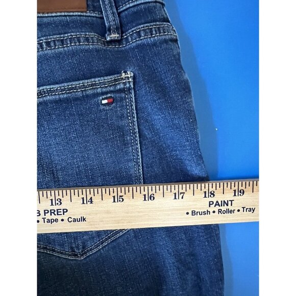 Tommy Hilfiger Jeans Womens Size 10 Tribeca Straight Ankle Denim Medium Wash - Picture 13 of 13